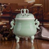 INPHIC-景韻景德鎮陶瓷 佛具 時尚家居工藝品《青瓷》盤香熏香香爐